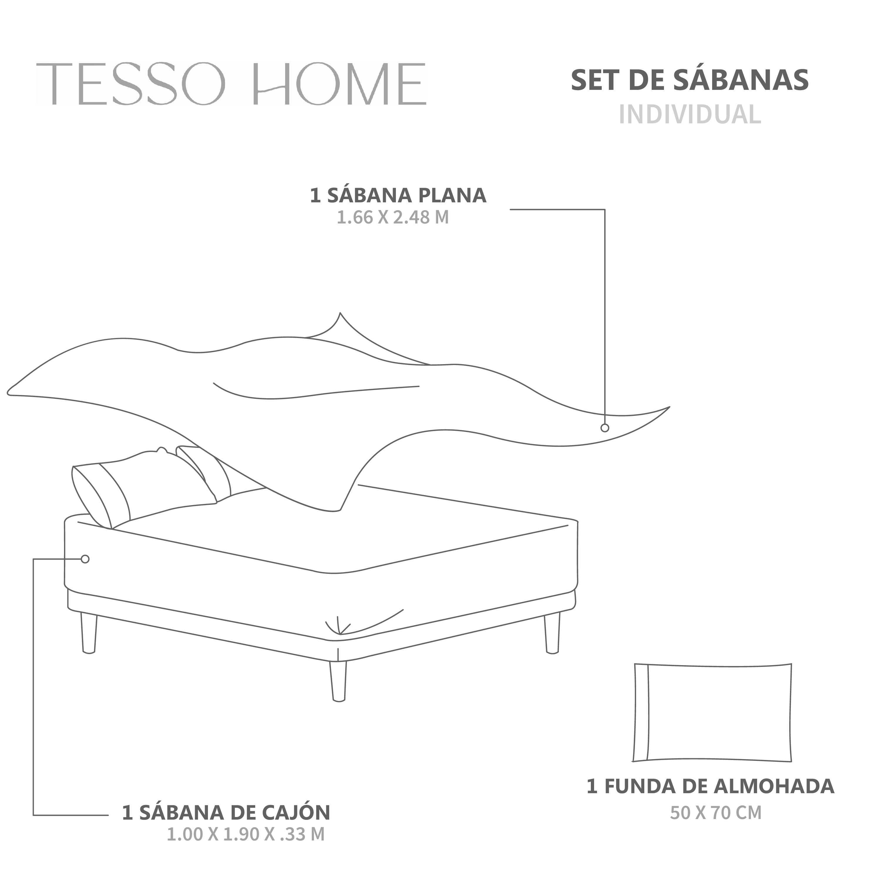 Juego de Sábanas de Camiseta