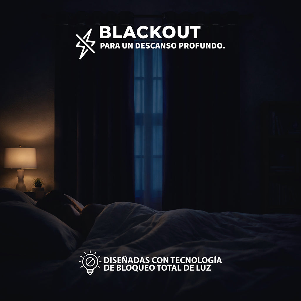 Cortinas Blackout (Dos Páneles)