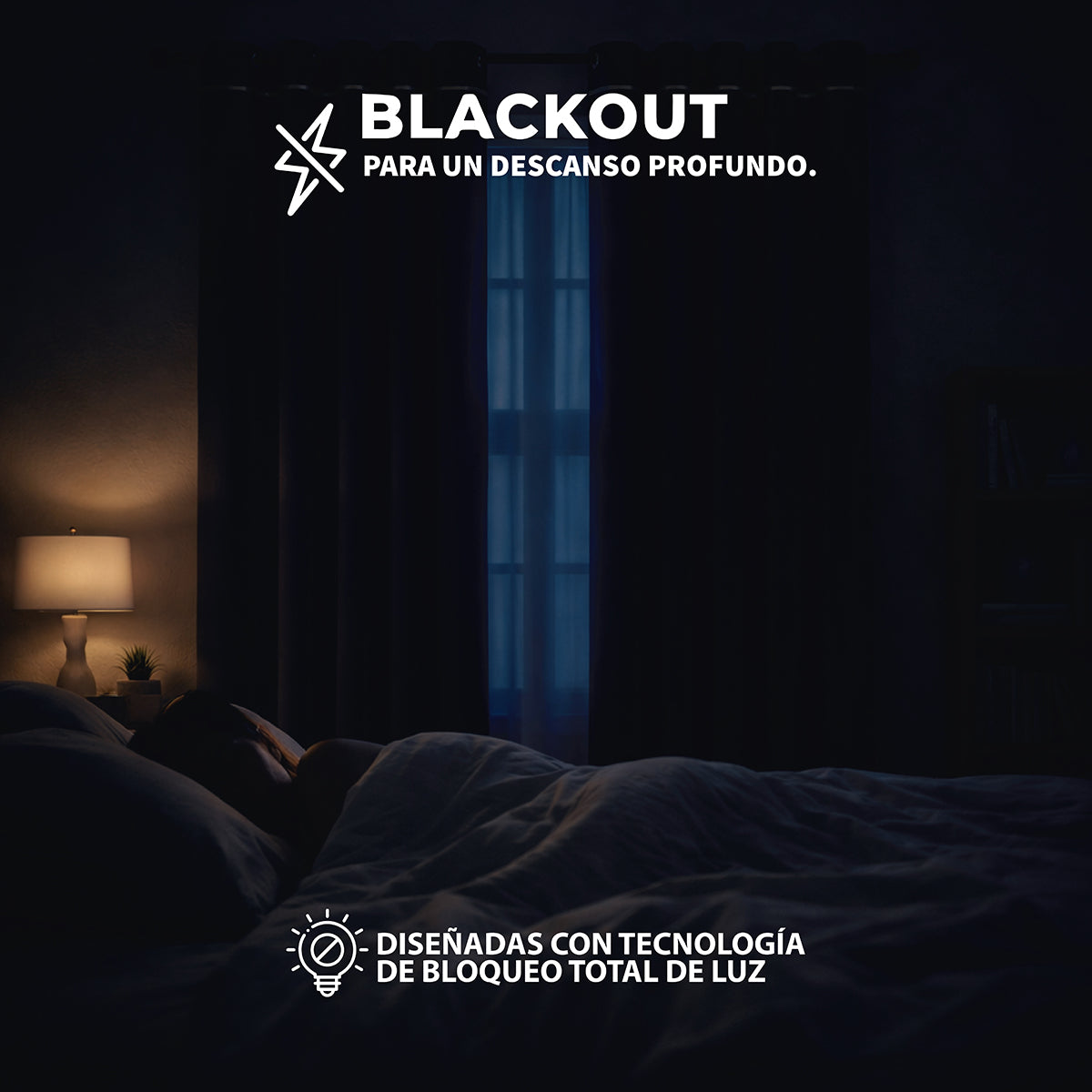 Cortinas Blackout (Dos Páneles)