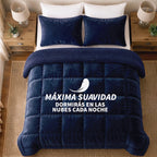 Set Cobertor Confort | Marino