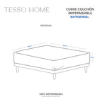 Cubre Colchón Acolchado Premium
