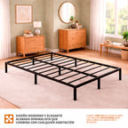 Base de Cama de Acero