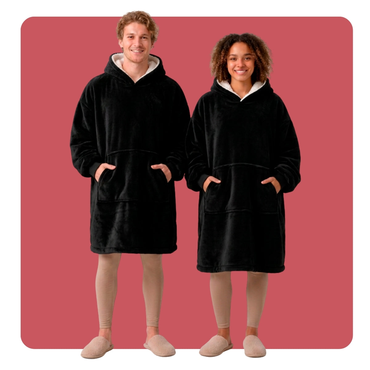 Sudadera Cobija Unisex Unitalla | Negro