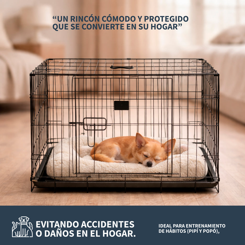 Jaula Plegable para Perros