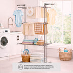 Tendedero Plegable con Ruedas