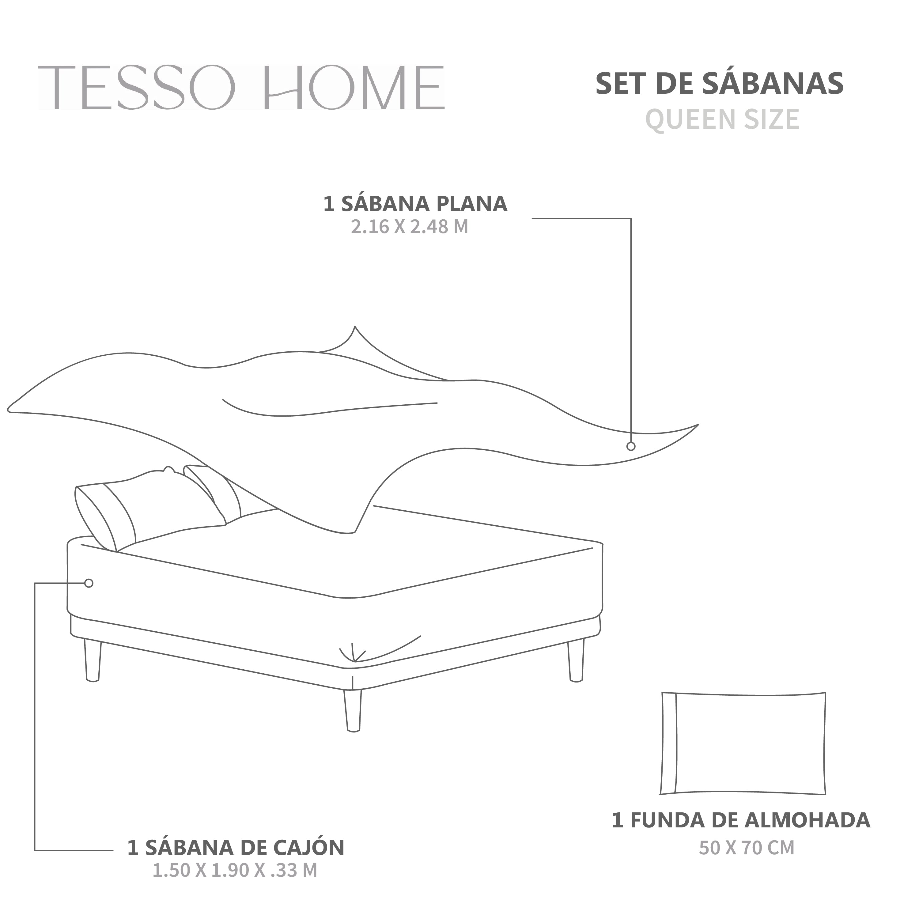 Juego de Sábanas de Camiseta