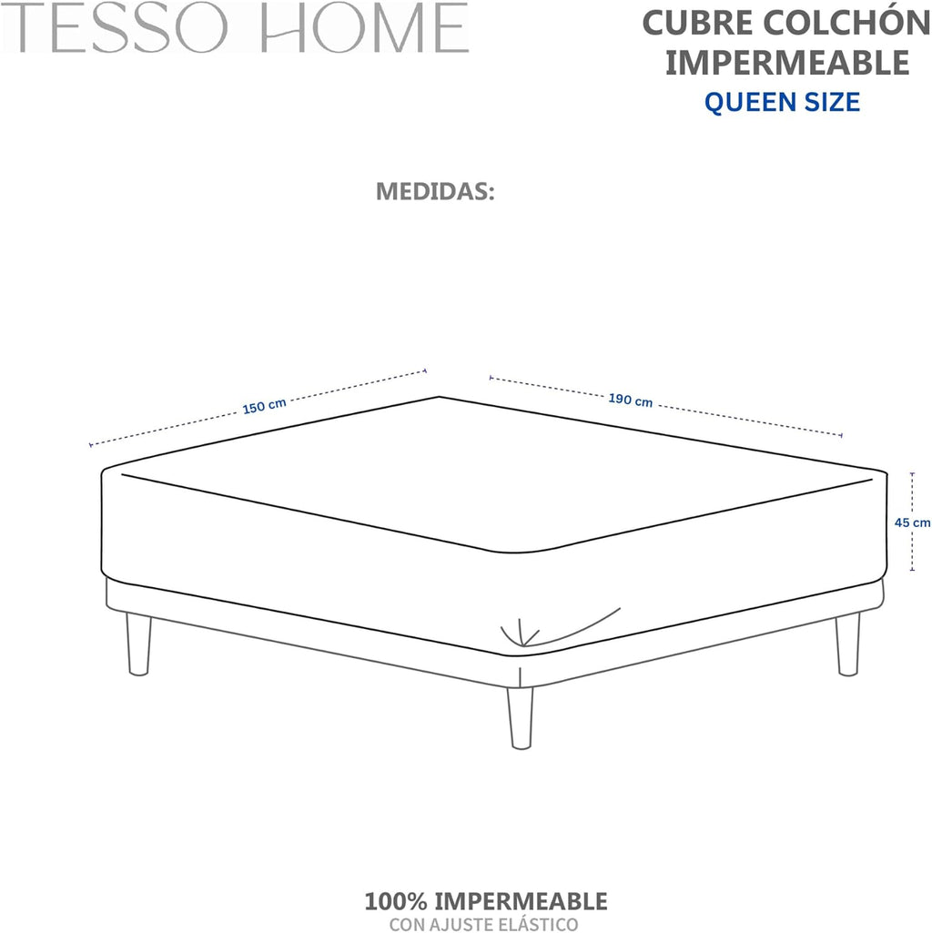 Cubre Colchón Acolchado Premium