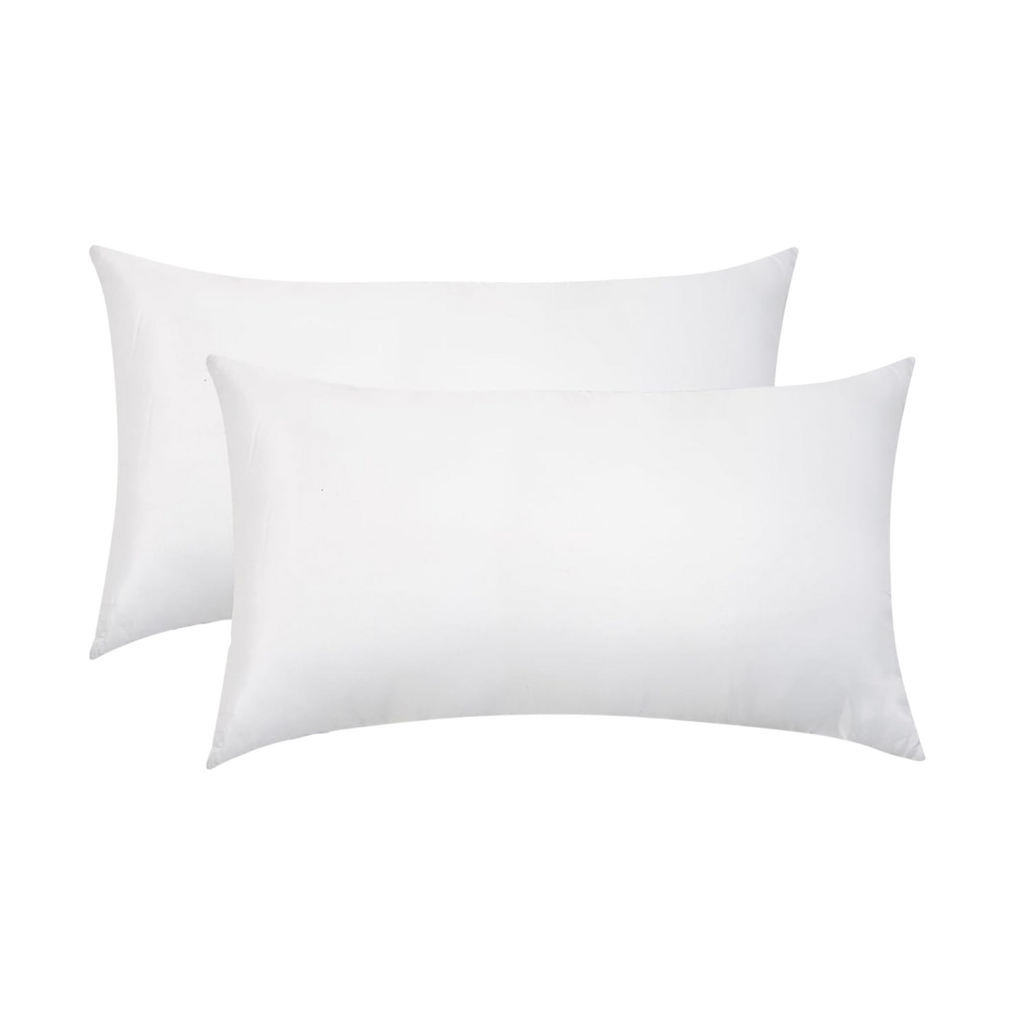 Set de Rellenos Esponjoso para Almohadas y Cojínes Decoración Recamara y Sala Mayor Cómodidad 100% Fibra