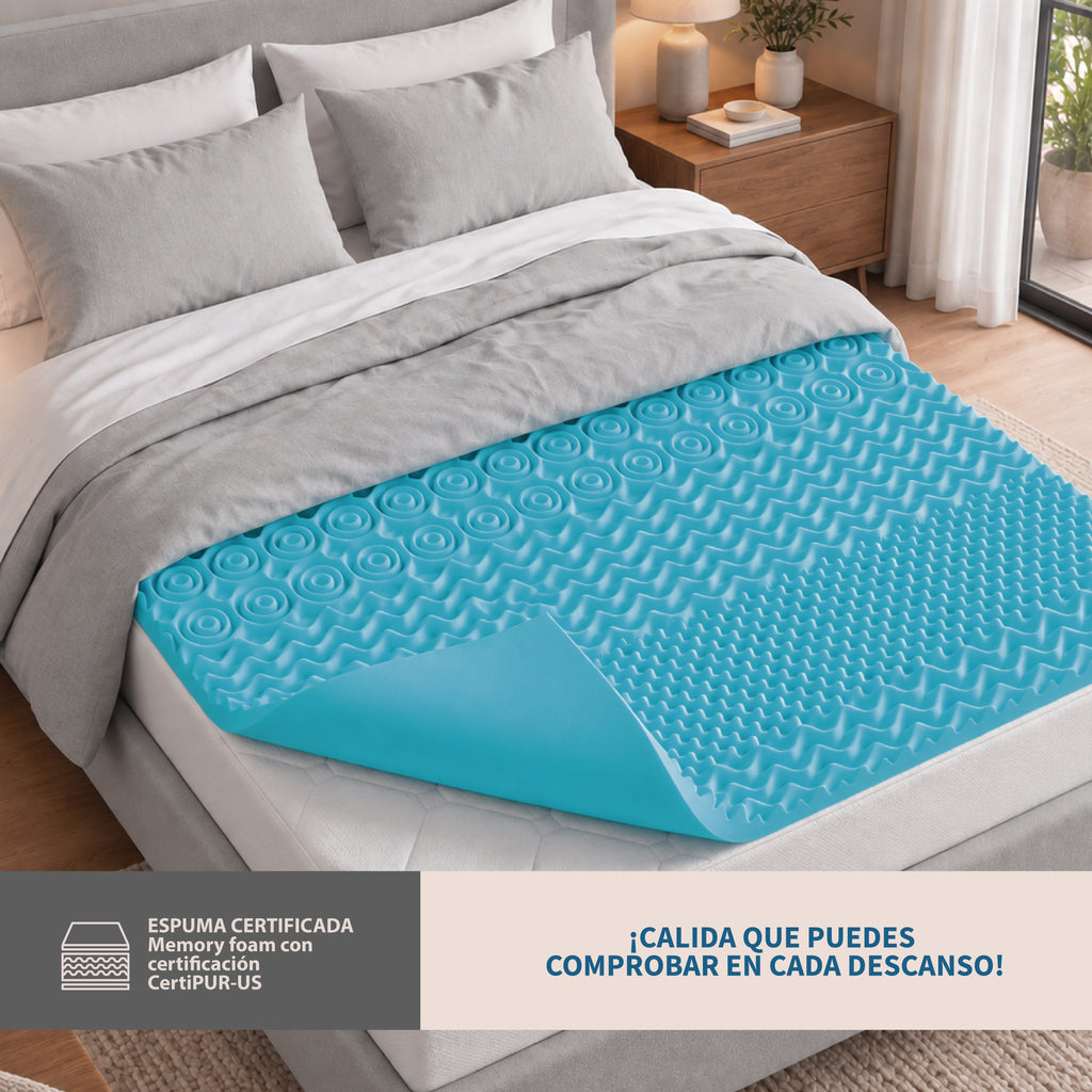 Sobrecolchón Memory Foam