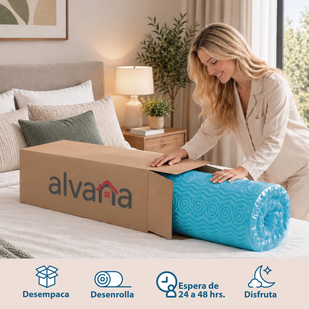 Sobrecolchón Memory Foam
